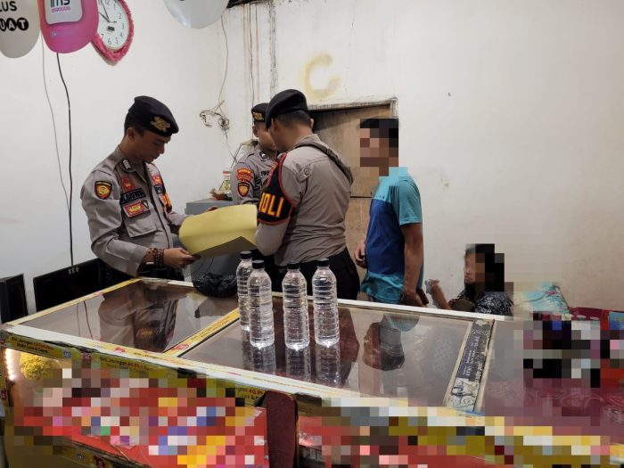 Operasi Cipta Kondisi Ramadhan Samapta Polres Situbondo Berhasil Sita Miras Jenis Arak