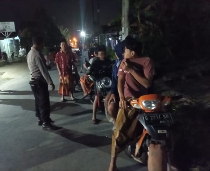 Antisipasi Perang Sarung, Jajaran Polres Pekalongan Tingkatkan Patroli