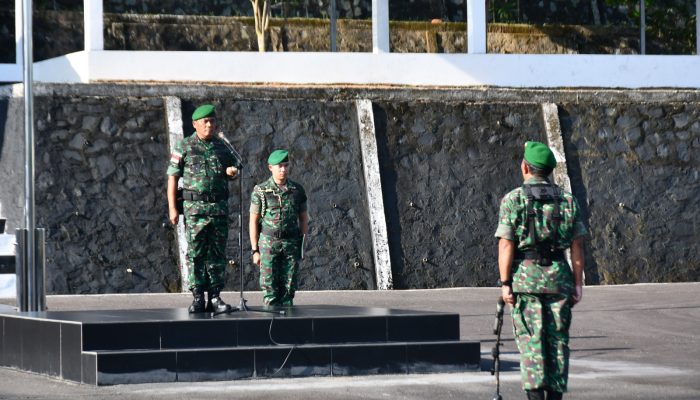 Korem 033/WP Gelar Acara Penyambutan Personil PRCBP S3B
