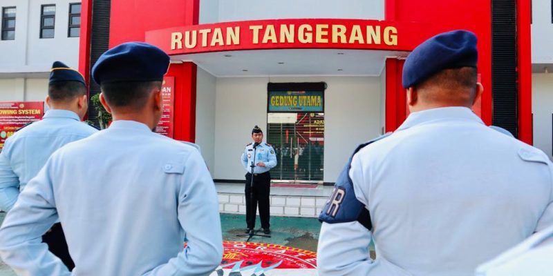 Rutan Tangerang Pastikan Seluruh Jajaran Berkomitmen Perang dan Berantas Narkoba