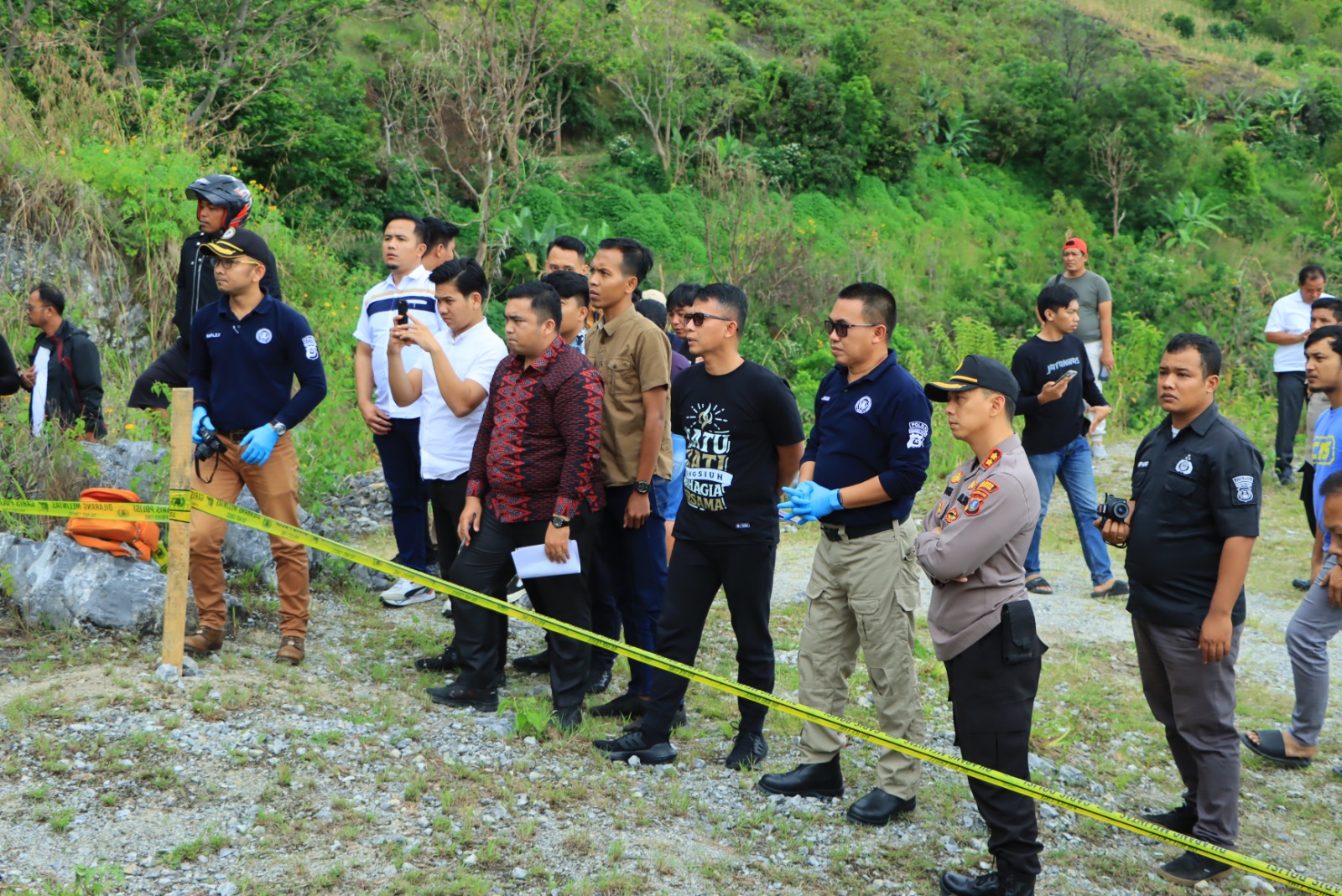 Polda Sumut Gerak Cepat Kembali Cek TKP Dalami Kematian Bripka AS