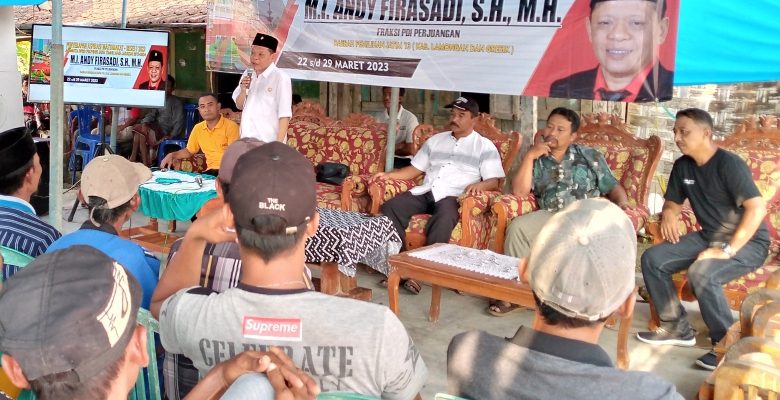Reses l Andy Firasadi DPRD Provinsi Jawa Timur di Desa Kradenanrejo Menyerap Aspirasi Masyarakat
