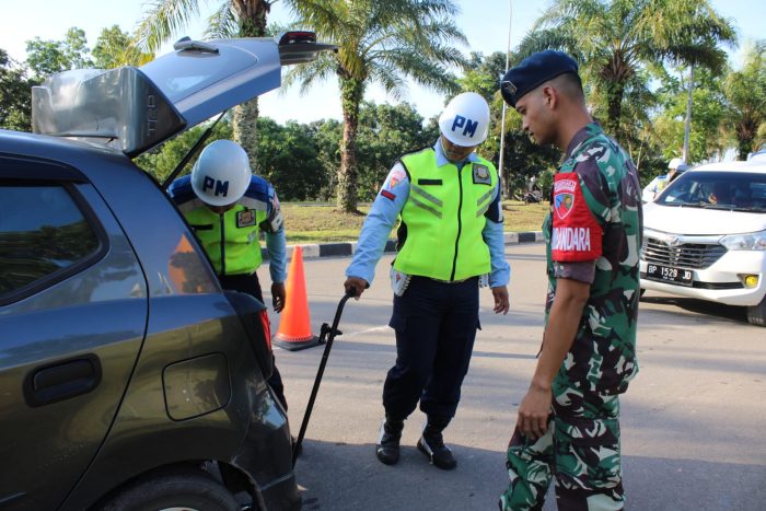 Dansatpom Lanud Hang Nadim: Laksanakan Tugas dengan Tegas dan Profesional serta Humanis