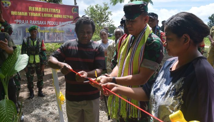 Program Pangdam IX/Udayana Dipelopori Oleh Kodim 1621/TTS, Tangis Haru Terjadi