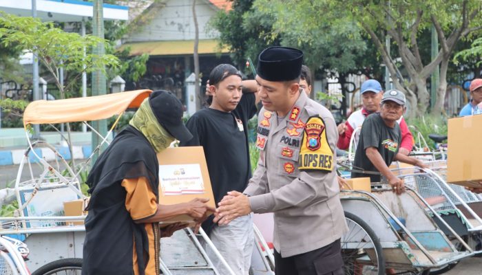 Polres Pasuruan Kota Salurkan Bantuan Kemanusian Untuk Negeri