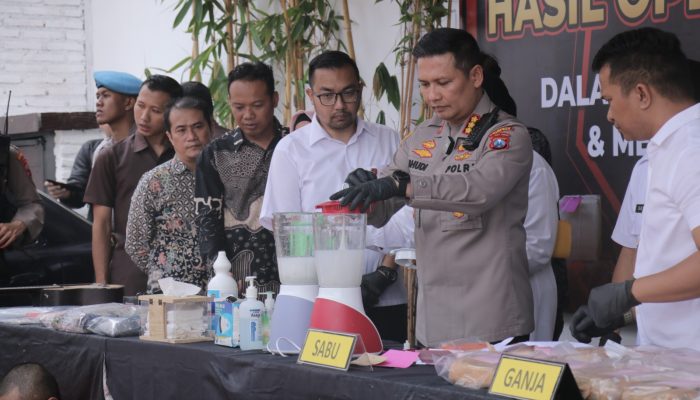 Operasi Pekat Semeru 2023, Polresta Malang Kota Berhasil Mengungkap Lebih dari 500 Kasus