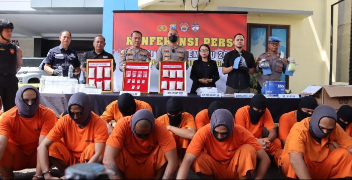 Polres Tulungagung Berhasil Ungkap 189 Kasus pada Operasi Pekat Semeru 2023