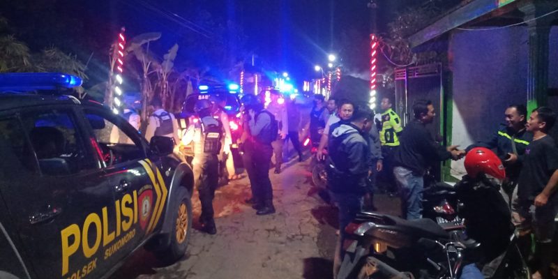 Polres Nganjuk Gelar Patroli Skala Besar Cegah Gangguan Kamtibmas Di Bulan Ramadhan
