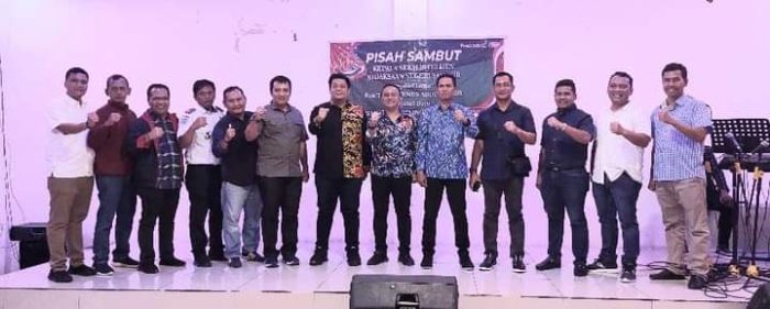Bupati Samosir Hadiri Acara Malam Pisah Sambut Kasi Intel Kejari Samosir
