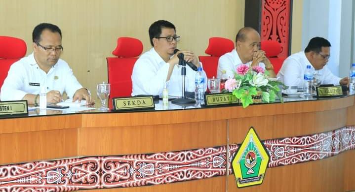 Bupati Samosir Pimpin Rapat Kerja Awal Tahun 2033