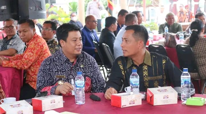 Bupati/Wakil Bupati Samosir Hadiri Acara Temu Pisah Kapolres Samosir