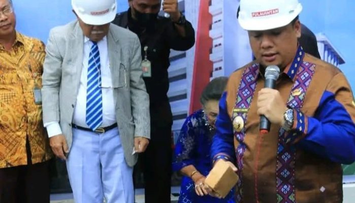 Bupati Samosir Teken Prasasti Ground Breaking Pembangunan Labersa Hotel & Convention Center Samosir