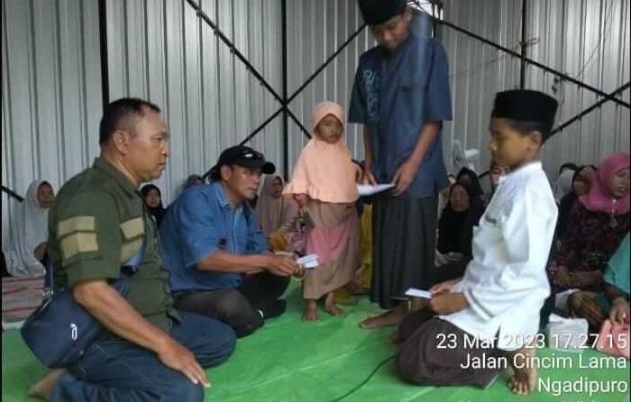 Buka Bersama Santunan Anak Yatim di HUT Ke 3 Media Suararonggolawe.net