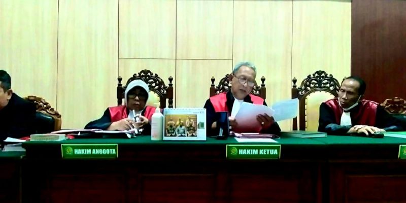 Willem Fredick Divonis 4 Bulan Penjara, Terbukti Melakukan Penganiayaan.