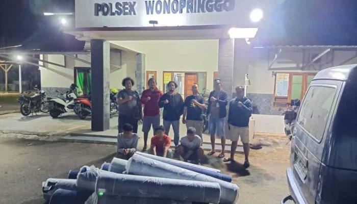 Tiga Pelaku Curat di Gudang Garmen Wonopringgo Berhasil Dibekuk Polres Pekalongan