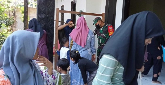 Cagah Stanting Babinsa Kodim 0736/Batang Laksanakan Pendampingan Pelayanan Posyandu