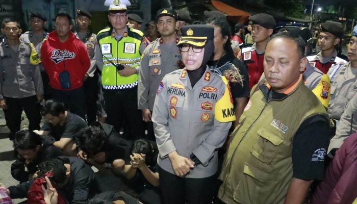Polres Tanjung Perak Amankan 6 Remaja Pada Patroli Paket Kalam Ramadhan