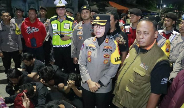 Polres Tanjung Perak Amankan 6 Remaja Pada Patroli Paket Kalam Ramadhan