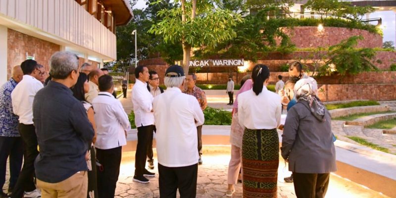 Presiden Tinjau Kesiapan Sejumlah Tempat KTT ASEAN di Labuan Bajo
