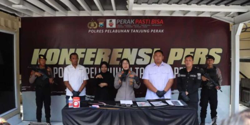 Polres Tanjungperak Amankan 3 Remaja Geng Independen Sliwer