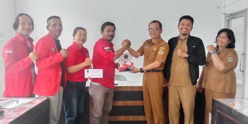 PBB Samosir Serahkan Program Kegiatan Tahunan ke Kesbangpol, Dumosch: Aktivitas PBB Menjadi Nilai Plus dan Melakukan Kegiatan Yang positif
