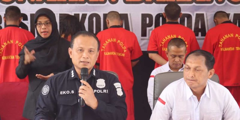 Konsisten Berantas Narkoba, Polda Kalteng Ungkap 215 Kasus
