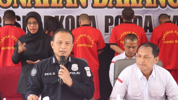 Konsisten Berantas Narkoba, Polda Kalteng Ungkap 215 Kasus