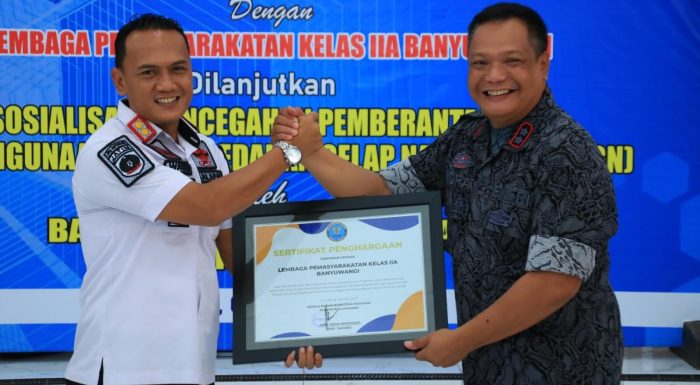 Optimalkan Kinerja dan Wujudkan Lapas Bersinar, Lapas Banyuwangi Teken PKS dengan Tiga Instansi Sekaligus