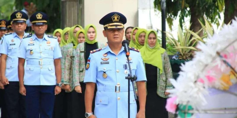 Peringati HBP Ke-59 , Lapas Banyuwangi Gelar Ziarah dan Upacara Tabur Bunga di Taman Makam Pahlawan