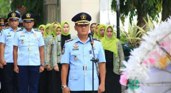 Peringati HBP Ke-59 , Lapas Banyuwangi Gelar Ziarah dan Upacara Tabur Bunga di Taman Makam Pahlawan