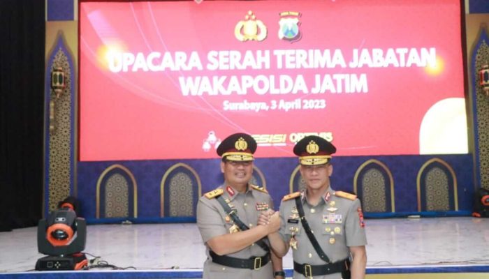 Mantan Kapolrestabes Surabaya Resmi Menjabat Sebagai Wakapolda Jawa Timur