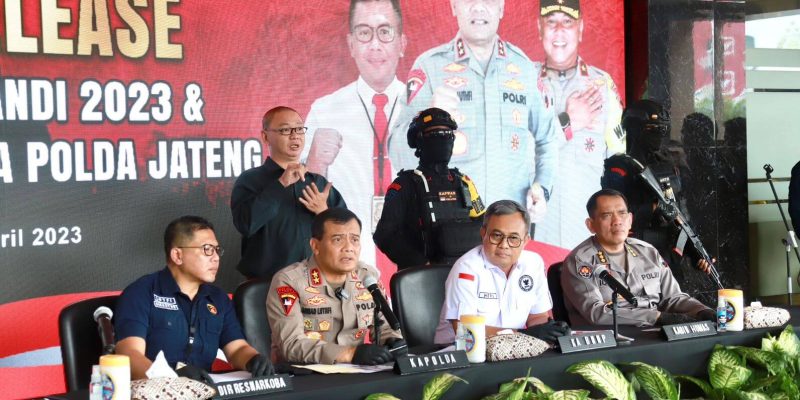 Polda Jateng dan BNN Komitmen Miskinkan Bandar Narkoba Dengan TPPU