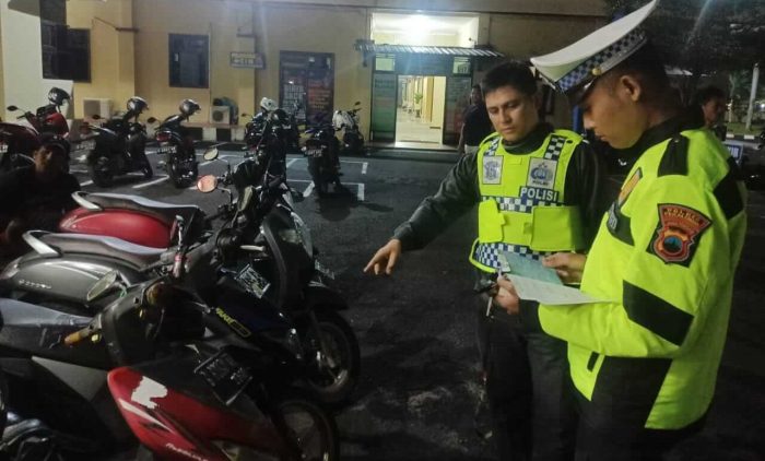 Balap Liar di Desa kalijoyo Berhasil Digagalkan Polisi