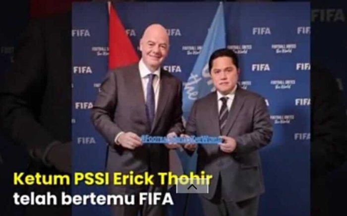Akhirnya FIFA Beri Kartu Kuning Untuk Indonesia, Sanksi Administrasi