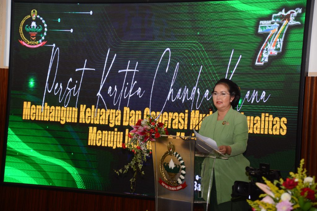 HUT Persit Ke-77, Membangun Keluarga Dan Generasi Muda Berkualitas Menuju Indonesia Maju