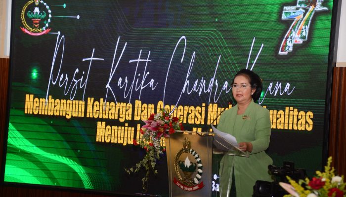 HUT Persit Ke-77, Membangun Keluarga Dan Generasi Muda Berkualitas Menuju Indonesia Maju