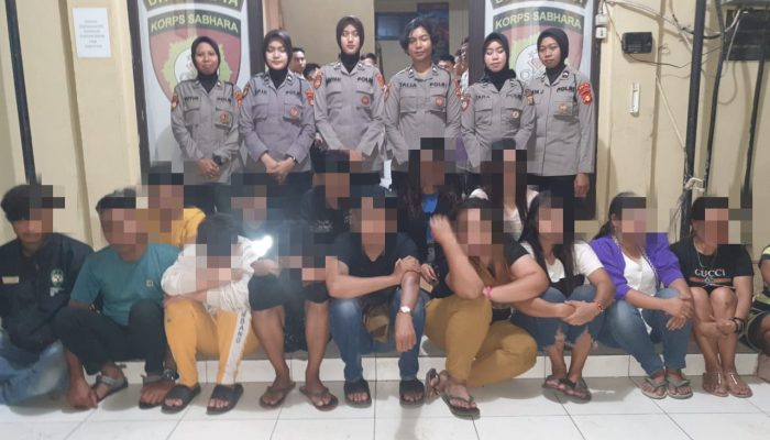 Patroli Sahur On The Road, Belasan Orang Diamankan, 5 Positif Pakai Narkoba.