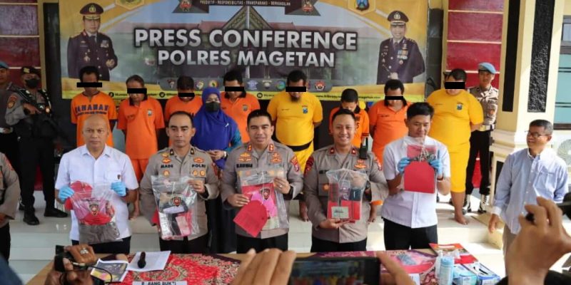 2 Pelaku Pengedar Obat Keras Ditangkap Satresnarkoba Polres Magetan