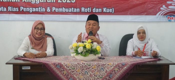 Peserta Pelatihan Kerja Dimotivasi Jadi Pengusaha Sukses