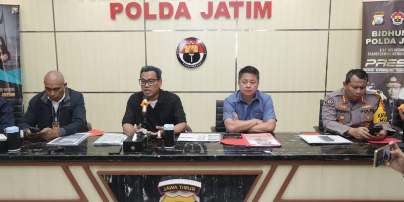 Polda Jatim Berhasil Ungkap Kasus UU ITE Dengan Korban PMI Hong Kong