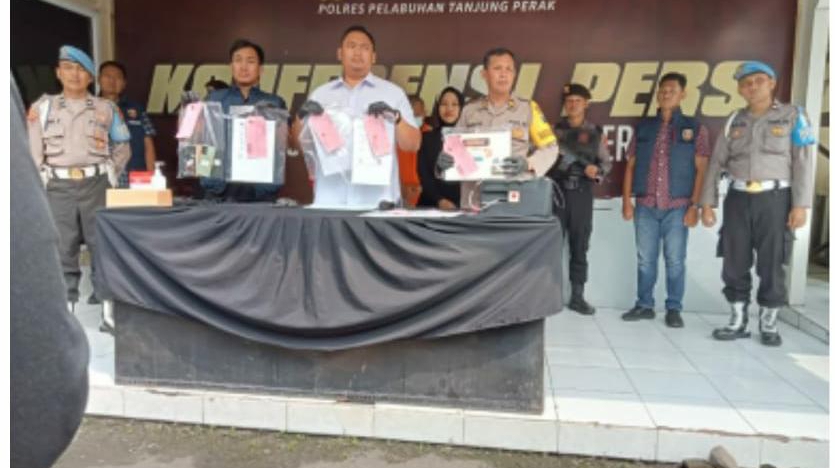 Satreskrim Polres Pelabuhan Tanjung Perak Surabaya Berhasil Ungkap Kasus Mafia Solar Ilegal Di Pelabuhan 