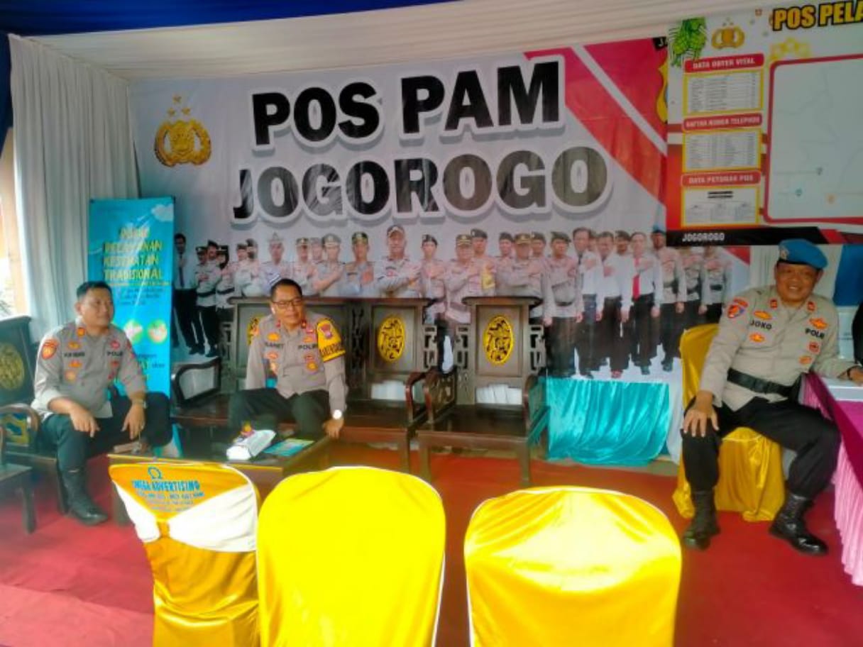 Polres Ngawi Siapkan Tujuh Pos Ops Ketupat Semeru 2023