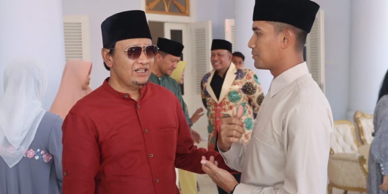 Mempererat Silaturahmi, Kapolres Pasuruan Melaksanakan Halal Bihalal Bersama Forkopimda Kabupaten Pasuruan
