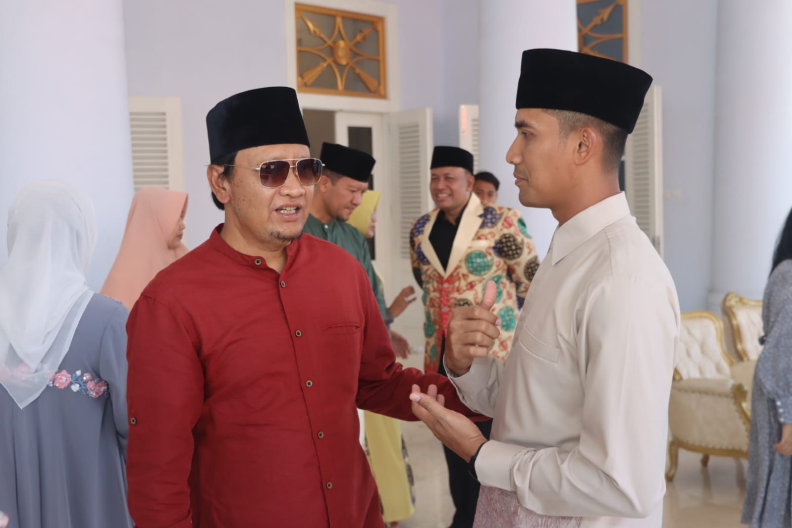 Mempererat Silaturahmi, Kapolres Pasuruan Melaksanakan Halal Bihalal Bersama Forkopimda Kabupaten Pasuruan