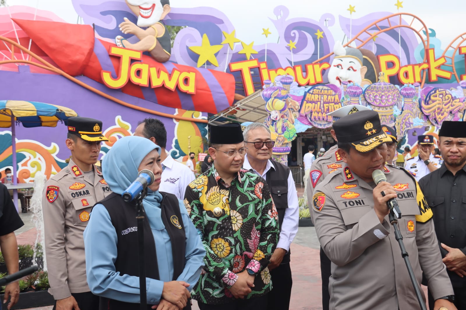 Kunjungi Jatim Park, Kapolda Jatim : One Way System di Batu Demi Untuk Kelancaran Bersama