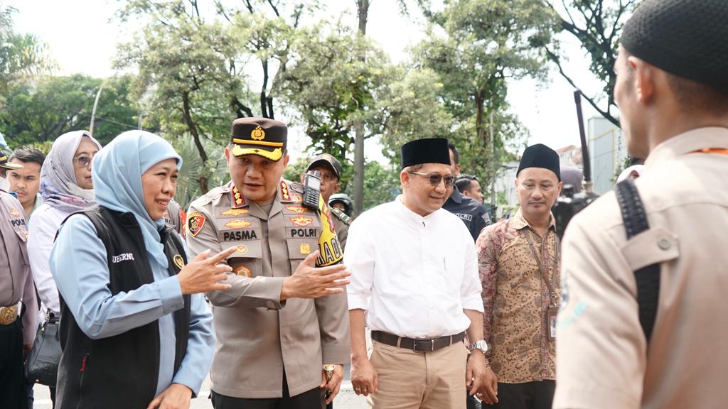 Forkopimda Jatim Dan Kapolrestabes Surabaya Pantau Wisata Kebun Binatang Surabaya (KBS), Aman Dan Nyaman