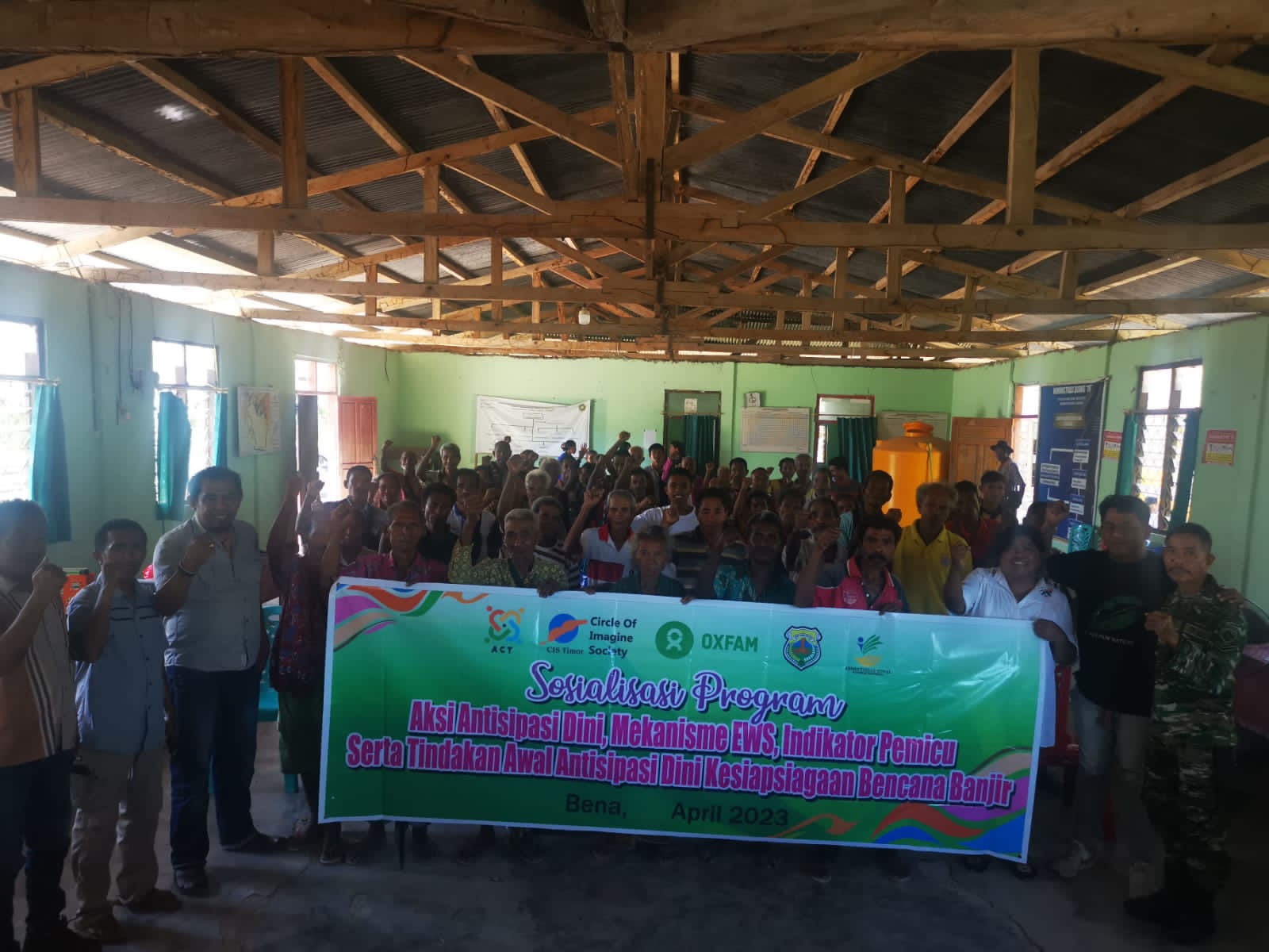 Babinsa Koramil 1621-05/Panite Berperan Penting pada Sosialisasi Program Aksi Antisipasi Dini, Mekanisme EWS