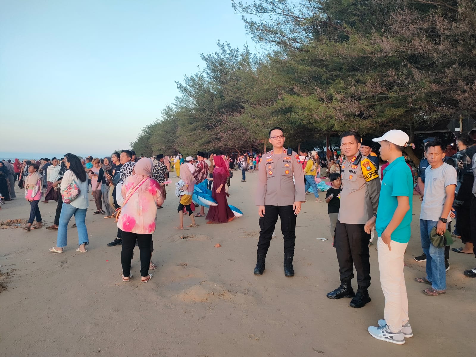 Antisipasi Kecelakaan Air, Kapolres Sampang Kunjungi Pantai Lon Malang Sokobanah