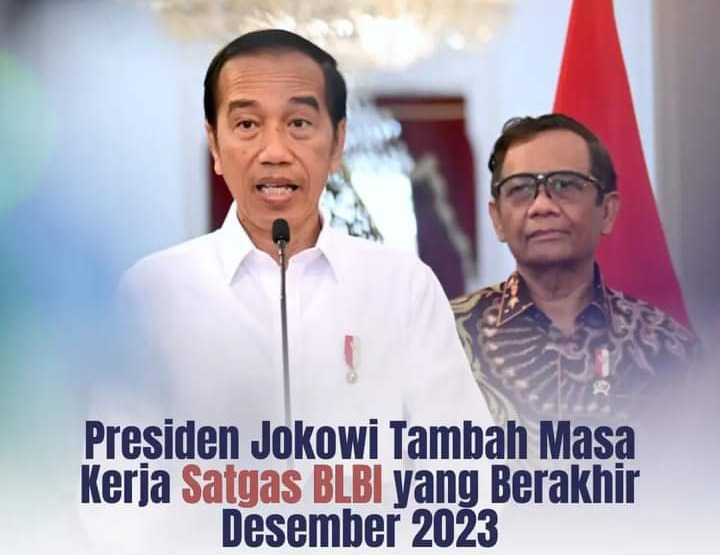 Presiden Jokowi Tambah Masa Kerja Satgas BLBI Yang Berakhir Desember 2023