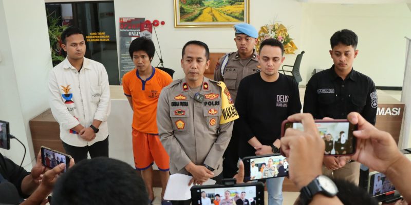 Kurang dari 24 jam, Polres Gresik Gerak Cepat Menangkap Pria Bunuh Anak Kandung